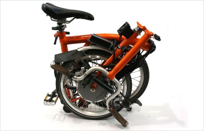 Grin:  Electric Brompton Conversion Kit