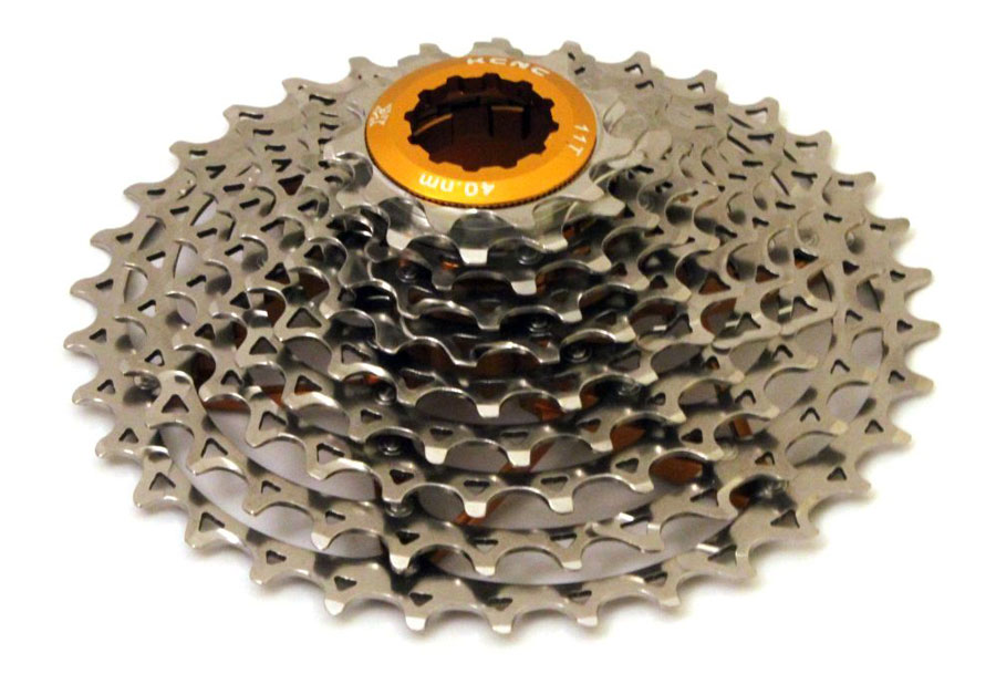 KCNC:  10 Speed Titanium Cassette, MTB, 11-34T