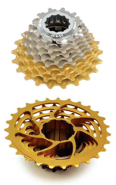 KCNC:  Sc/Al/Ti Alloy 10 Speed Cassette