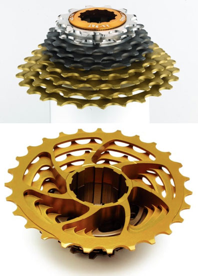 KCNC:  Sc/Al/Ti Alloy 9 Speed MTB Cassette