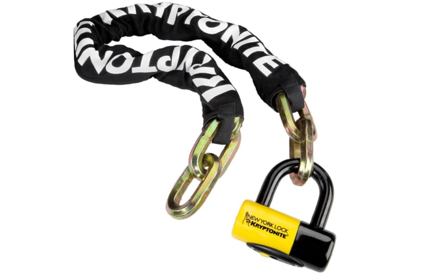 Kryptonite: New York Fahgettaboudit Chain and NY Disc Lock Combo
