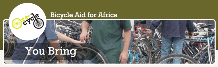 Re~Cycle:  Bicycles For Africa